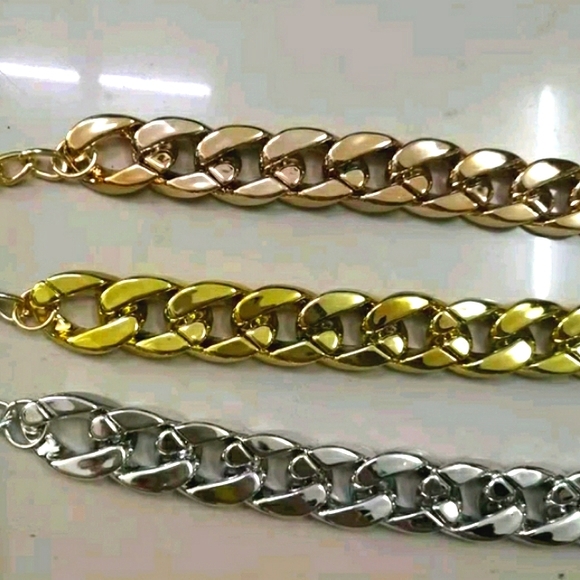 🎉HP🎉Y2K Hip hop Fashion Chain Dog Collar - Picture 5 of 11